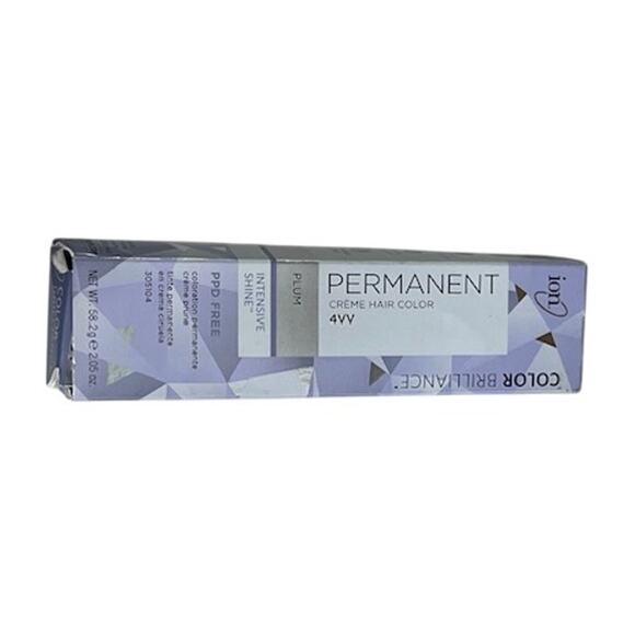 Ion Color Brilliance 4VV Plum Permanent Creme Hair Color – 2.05 oz - Picture 1 of 3